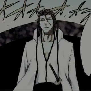 🧬 Aizen Sosuke Bleach Anime, Manga, Aizen, Bleach telegram sticker