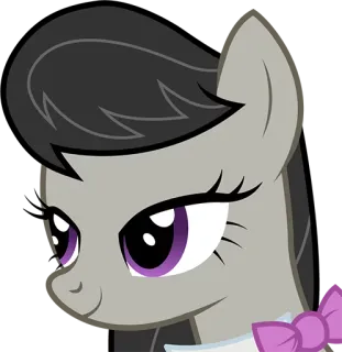 ☺️ pony, cartoon, animal, equine, mammal, sticker telegram sticker