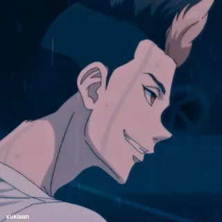 🌟 xukisan Anime, Mann, Animation, Zeichnung, Porträt telegram sticker