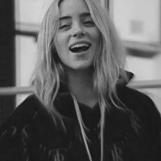 💚 Billie Eilish Billie Eilish, cantante, pop, musica, celebrità, artista telegram sticker