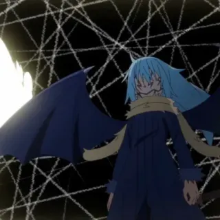 💧 Rimuru Tempest That Time I Got Reincarnated as a Slime Anime, Isekai, Fantaisie, Rimuru, Tempest, Slime telegram sticker