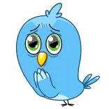 BlueBird telegram stickers