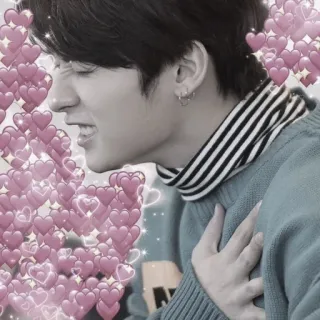 🥰 person, hearts, kpop, actor, cute, love telegram sticker