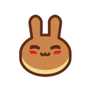 ☺️ 카와이, 만화 토끼, 귀여운, 동물, 토끼, 만화 telegram sticker