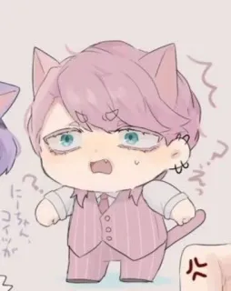 🌟 にーちゃん
コイツが… อนิเมะ, มังงะ, หูแมว, จิบิ, การ์ตูน, หูสัตว์, หงุดหงิด telegram sticker