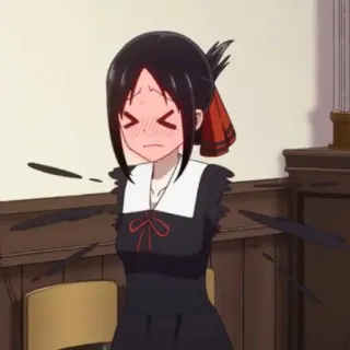😳 Kaguya Shinomiya Kaguya-sama: Love Is War Аниме, Кагуя-сама, Любовь - это война, Манга, Мультфильм telegram sticker