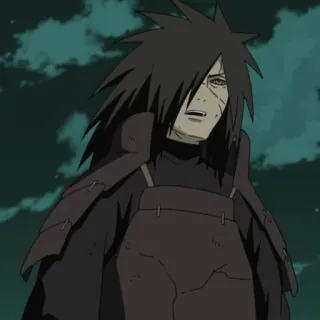 ⚖ Madara Uchiha Naruto anime, uchiha, villain, madara, manga telegram sticker