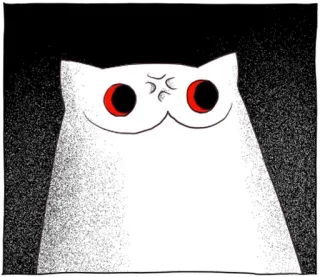 🐱 gato, coruja, desenho animado, animal, fofo, engraçado telegram sticker