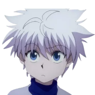 👀 Killua Zoldyck Hunter x Hunter อนิเมะ, Hunter x Hunter, คิรัวร์, คิรัวร์ โซลดิ๊ก, การ์ตูน, อนิเมชั่น telegram sticker