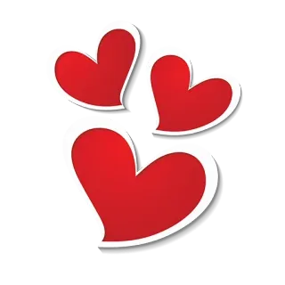 💛 heart, love, valentine, affection, romance, red, symbol telegram sticker