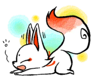 😫 raposa, animal, fofo, kawaii, adesivo, ilustração whatsapp sticker
