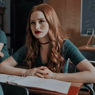 🤦‍♀ Cheryl Blossom Riverdale cheryl blossom, riverdale, teen drama, red hair, madelaine petsch telegram sticker