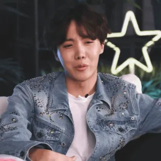 ⏱ J-Hope K-pop, piosenkarz, celebryta, BTS, muzyka, idol whatsapp sticker