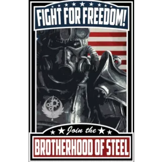 Fallout posters pack telegram stickers