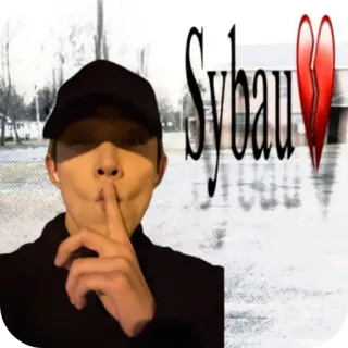 ✋ Sybau telegram sticker