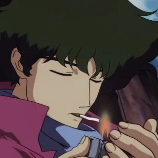 Spike Spiegel [@TodorokiShouto] telegram stickers