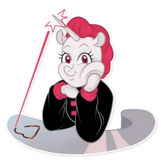 😘 Pony, Cartoon, Einhorn, Niedlich, Magie, Fantasy telegram sticker