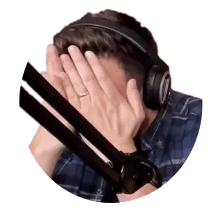 😂 Facepalm, Frustration, Enttäuschung, Kopf in Händen, Scheitern whatsapp sticker