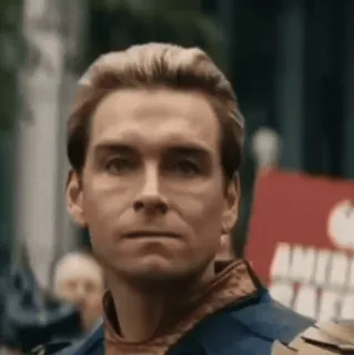 🚬 Homelander The Boys Homelander, The Boys, Super-héros, Antagoniste, Méchant, Série TV whatsapp sticker