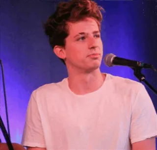 💙 Charlie Puth Musiker, Sänger, Songwriter, Promi, Porträt telegram sticker