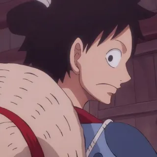 😐 Monkey D. Luffy One Piece Anime, One Piece, Luffy, Monkey D. Luffy, Wano telegram sticker