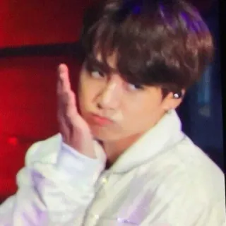 🍼 Jungkook Kpop, BTS, Jungkook, Cantor, Idol, Música telegram sticker