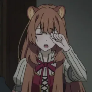 😪 Raphtalia The Rising of the Shield Hero Anime, Raphtalia, Stanca, Tanuki, Rising of the Shield Hero telegram sticker
