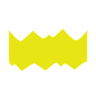 〰️ yellow, shape, sticker telegram sticker