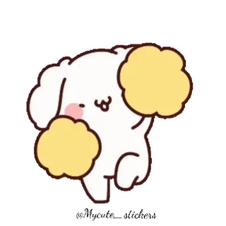 Maltese @Mycute_stickers whatsapp stickers