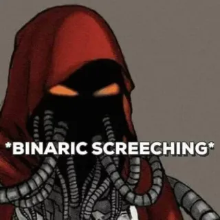 😡 *BINARIC SCREECHING* telegram sticker