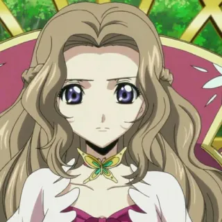 🔗 Euphemia li Britannia Code Geass Anime, Personagem, Euphemia, Britannia, Code Geass telegram sticker