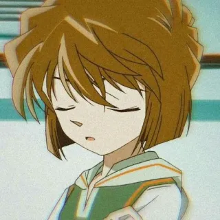 😌 Anime, Kreskówka, Dziewczyna, Słodkie, Postać telegram sticker