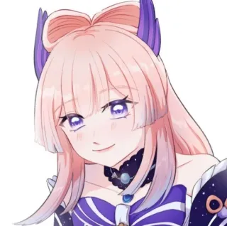 🧼 Sangonomiya Kokomi Genshin Impact Anime, Videospiel, Mädchen, Charakter, Kokomi, Genshin Impact telegram sticker