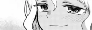 🧜‍♂ Anime, Manga, Portret, Uśmiech, Dziewczyna telegram sticker