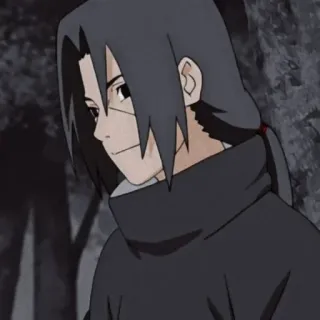 🎼 Itachi Uchiha Naruto Аниме, Наруто, Итачи, Учиха, Манга, Персонаж telegram sticker