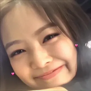 😄 ใบหน้า, ผู้หญิง, ยิ้ม, เอเชีย, ภาพเหมือน telegram sticker