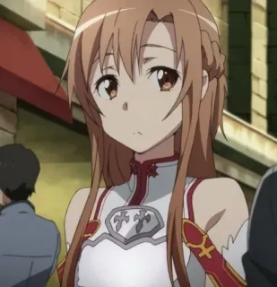 🍂 Asuna Sword Art Online Anime, Manga, Asuna, Sword Art Online, Karakter whatsapp sticker