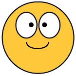 😘 Emoji, Blij, Glimlach, Cartoon, Gezicht telegram sticker