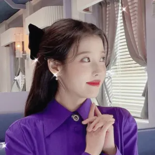 ✨️ IU IU, kpop, singer, actress, idol, korean celebrity telegram sticker