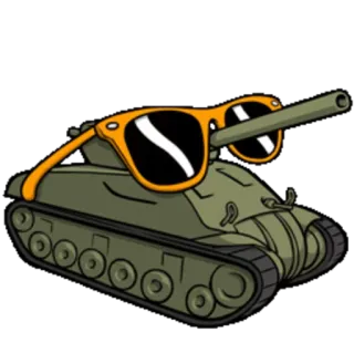 😎 carro armato, militare, guerra, veicolo, esercito, arma telegram sticker