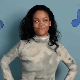๐คญ Rihanna Rihanna, singer, celebrity, fashion, music whatsapp sticker