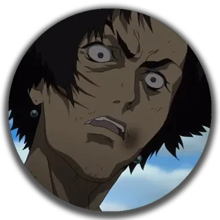 🥺 Mugen Samurai Champloo Mugen, Samurai Champloo, Anime, Stiker, Karakter telegram sticker