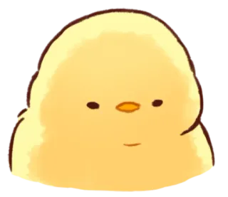 😡 курица, цыпленок, милый, животное, птица, желтый, мультик telegram sticker