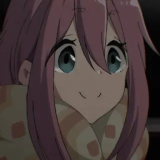 🐝 Nadeshiko Kagamihara Laid-Back Camp Anime, Manga, Cartoon, Laid-Back Camp, Nadeshiko Kagamihara telegram sticker
