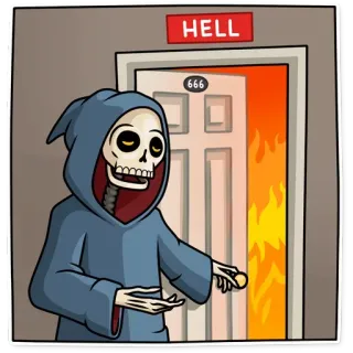 Esqueleto! telegram stickers