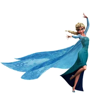 💃 Elsa Frozen Elsa, Frozen, Disney, Princess, Ice, Queen whatsapp sticker
