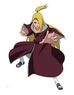 🙃 Deidara Naruto アニメ, ナルト, デイダラ, 忍者, 暁 telegram sticker