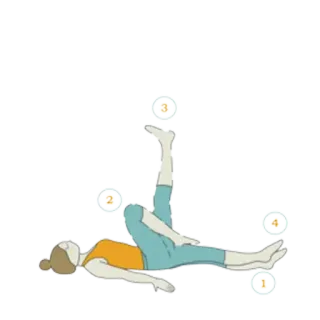 🧘‍♀️ yoga, exercise, stretching, pose, fitness whatsapp sticker