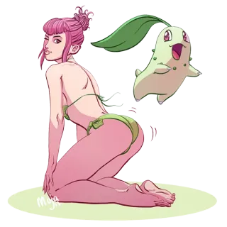 Girls&Pokemon (@stickerssave) telegram stickers