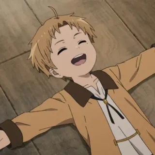 😁 Anime, Trẻ con, Bé trai, Cười, Hạnh phúc telegram sticker